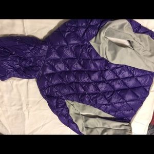 Gerry purple and grey puffy jacket